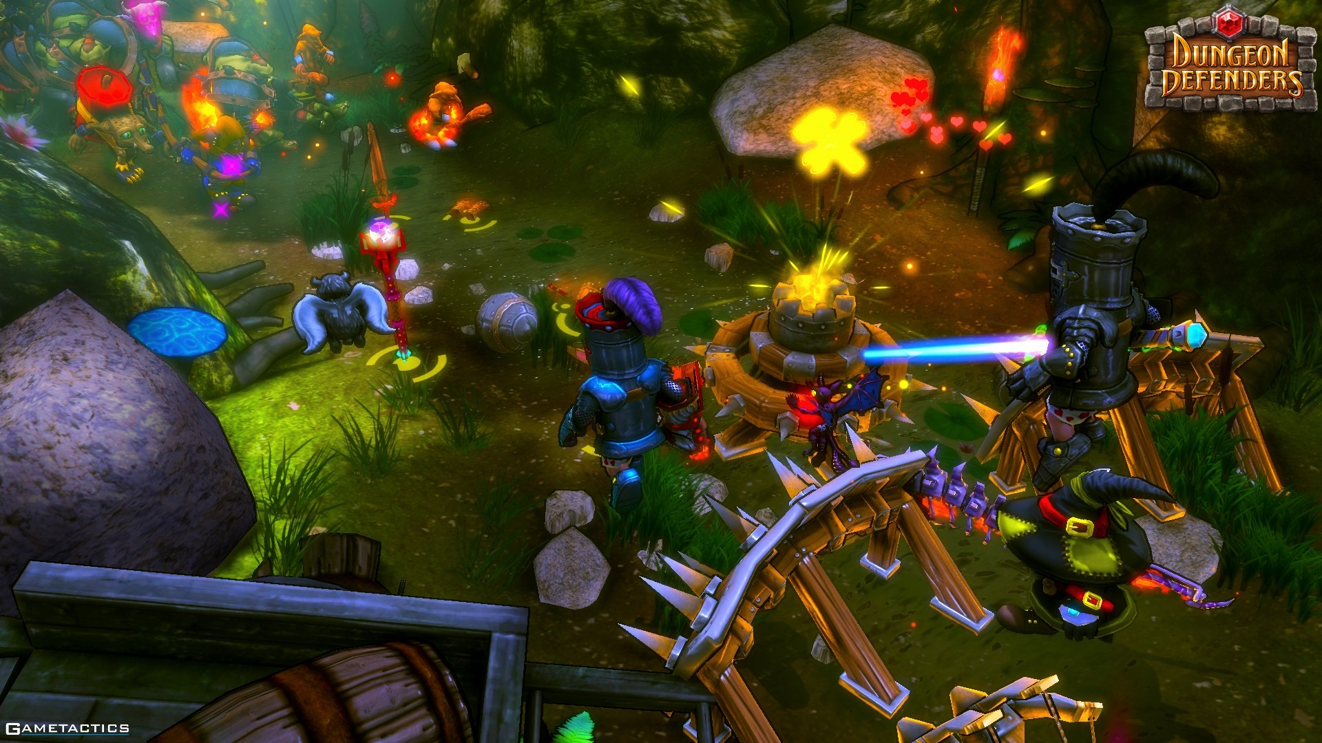 Dungeon Defenders – Review / Xbox 360 (XLBA) : Gametactics.com