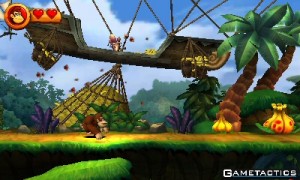 Donkey Kong Country Returns 3D Screenshot