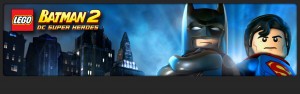 Lego Batman 2 DC  Super Heros Logo