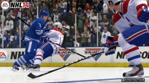 NHL 14 MTL - TOR screenshot