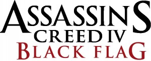 Assassins Creed Black Flag IV Logo_BW_Red