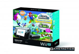 Mario and Luigi Wii U Deluxe Bundle Front