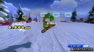 Mario and Sonic Sochi 2014 - Snow Slopestyle 01