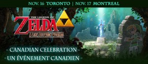 Zelda a link between worlds Montreal Toronto Event 2013