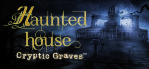 Haunted House Cryptic Graves Logo