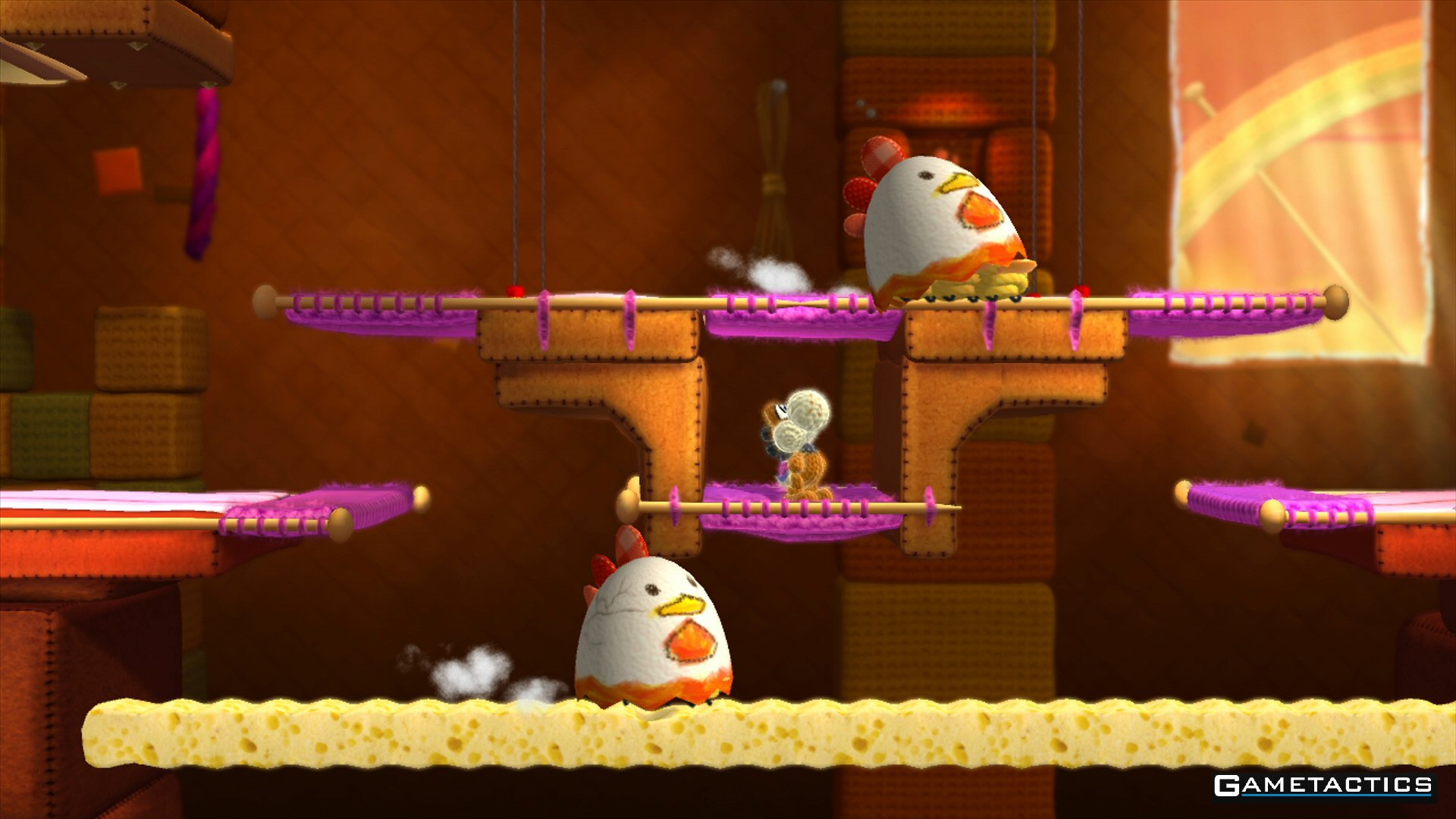 Yoshi Woolly World Time To Beat