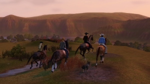 ts3pets_horsesridingintosunset