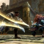 Kingdoms of Amalur: Reckoning Screenshot Barghast Fight