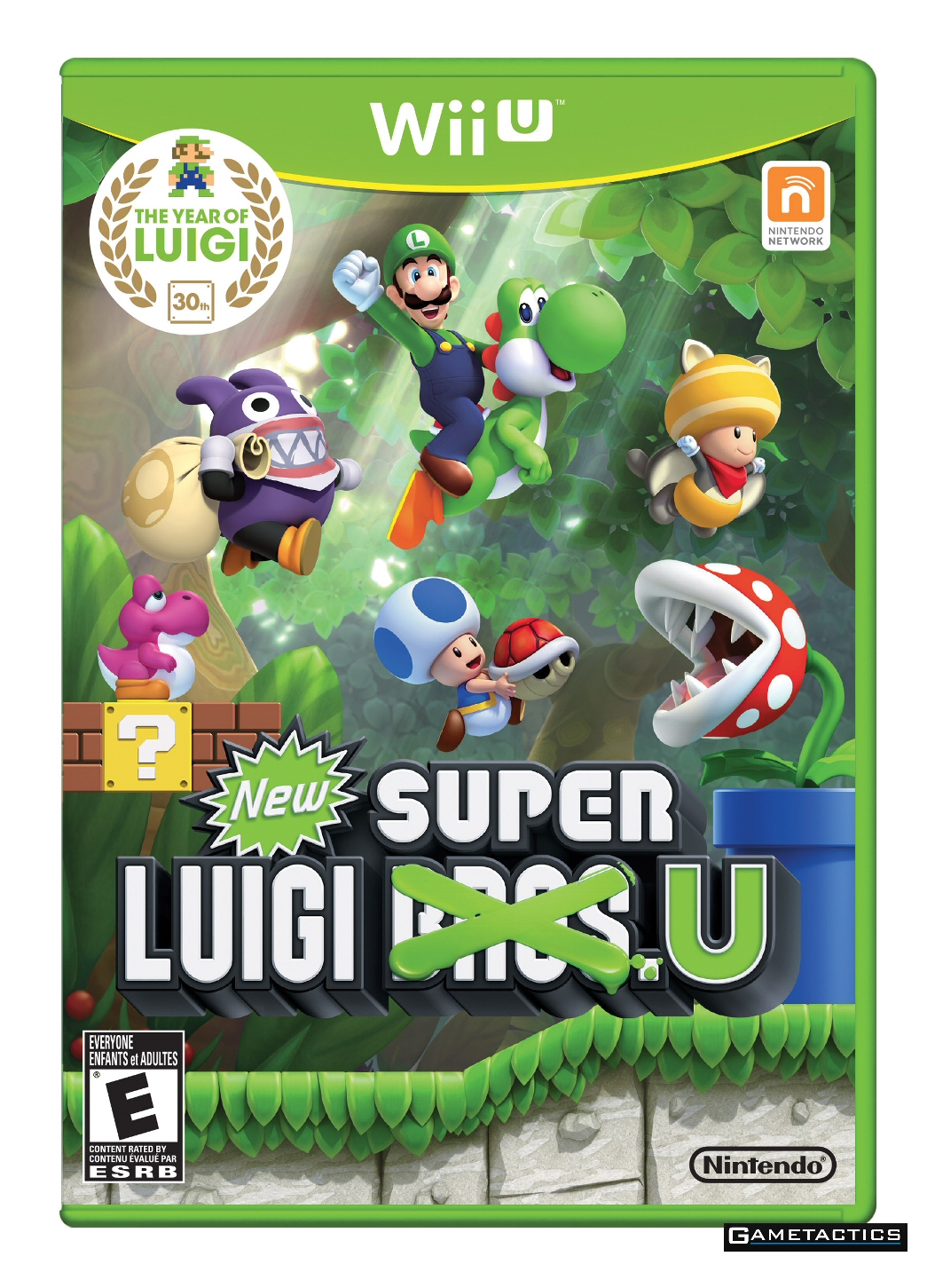 Retail Version of New Super Luigi U for Wii U Jumps into Stores on Aug. 25 / Luigi Audio Clip Released