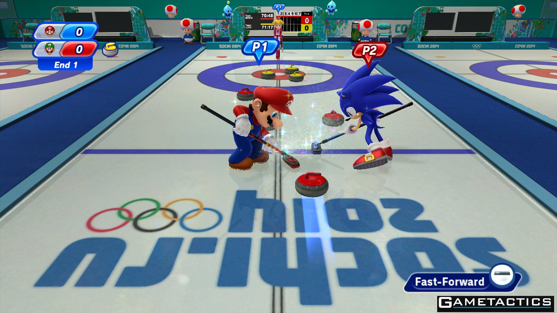 Mario & Sonic at the Sochi 2014 Olympic Winter Games Review – Wii U