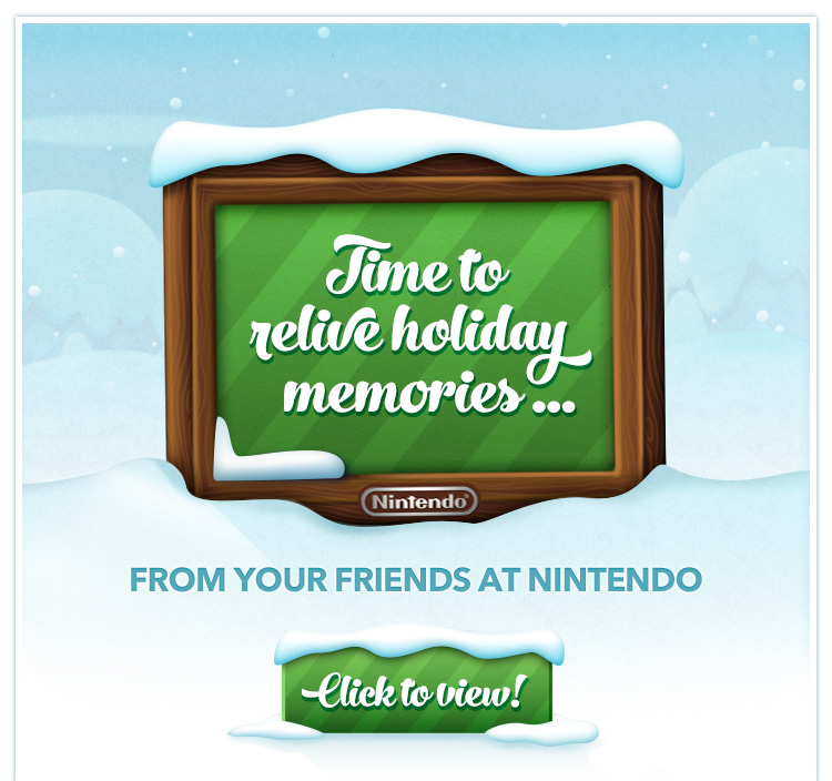 Nintendo Wishes You Happy Holidays!